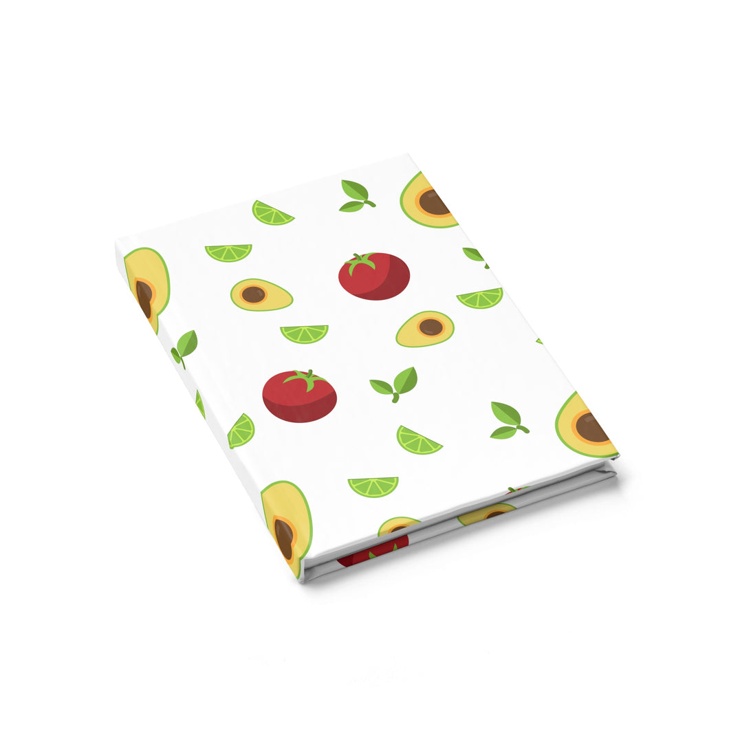 Guac Around the Clock Journal - Ruled Line