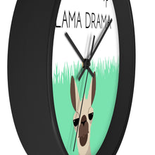 Llama Drama - Wall clock
